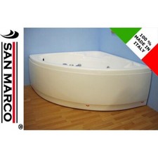 Baignoire d'angle avec hydromassage 150x150 cm