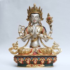 Statue De Bouddha Or Cuivre