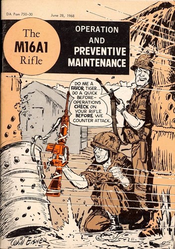 M16a1 rifle operation - rifle,
