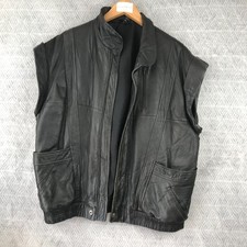 Avanti C&A Gilet Homme 52 Cuir