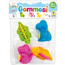 Jouets Bain de Bébé Dinosaures 4pz Baignoire Enfants Petits Nouveaux-Nés Canards
