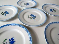 anciennes assiettes à dessert