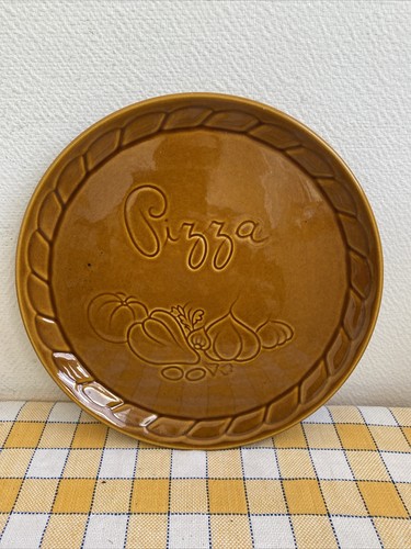 Ancien plat pizza grande - pizza,