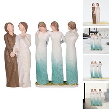 Figurine de sœur en résine, cadeaux d'amitié modernes pour armoire de