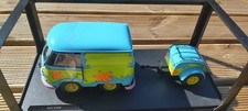 VOLKSWAGEN COMBI T1 raccourci + remorque Mystery machine 1/18 van VW