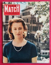 MATCH N°528 du 23 Mail 1959 Belgique Princesse PAOLA  ALBERT Boxe HALAMI  etc