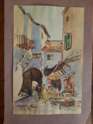 Dessin ancien orientaliste - ancien,