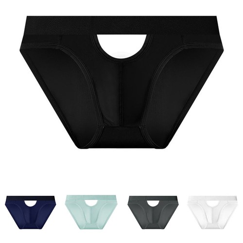 Slip creux soie glacée - slip,