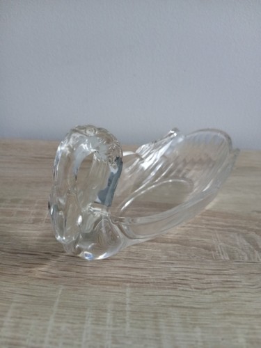 Vide poche ancien verre - vide, moulé