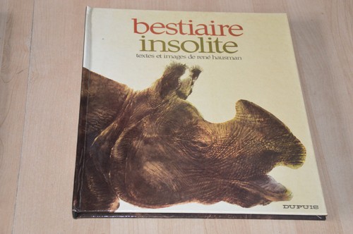 Livre bestiaire insolite - livre,