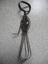old whisk beater Quarter SGDG decor kitchen vintage hand whisky mixer kitchen