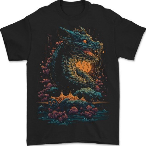 Shirt pour homme dragon - pour,