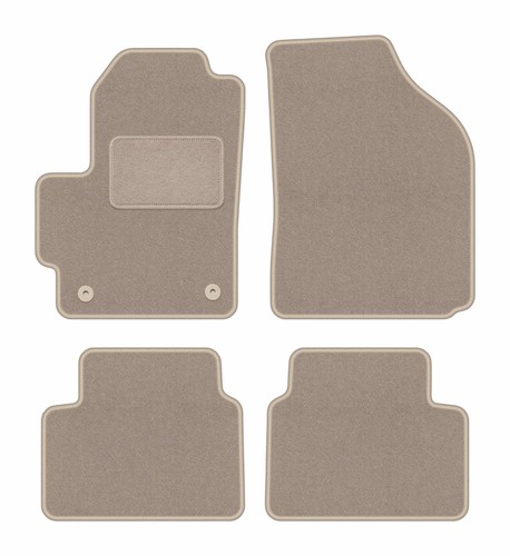 Tapis sol velours beige - de,