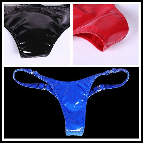 Femme élasthanne latex slip - Élasthanne,