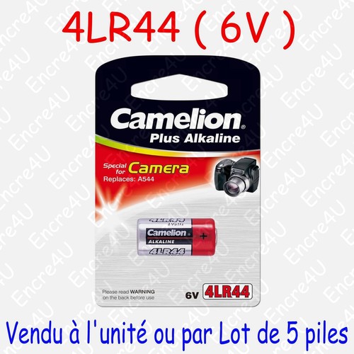 Pile photo alcaline 4lr44 - pile, a544