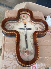 Cadre Forme De Croix Religieux