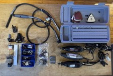Lot of Dremel MultiPro, 3000, 200, Flex Shaft plus accessories and box