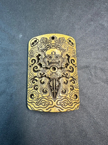 Pendentif citipati phurba - citipati, en