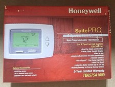 Honeywell TB6575A1000 Digital 3-Speed Fan Coil Thermostat
