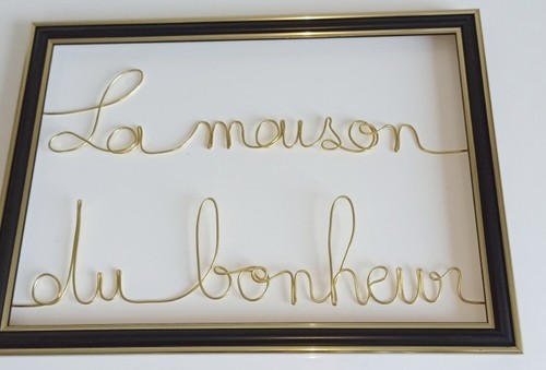 Cadre moderne maison - "la,