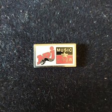 RARE PINS NRJ MUSIC TOUR / TV radio presse media musique