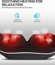 ALLJOY Masseur Cervical Massage Dos et Cou Épaules avec ChauffageAppareil de