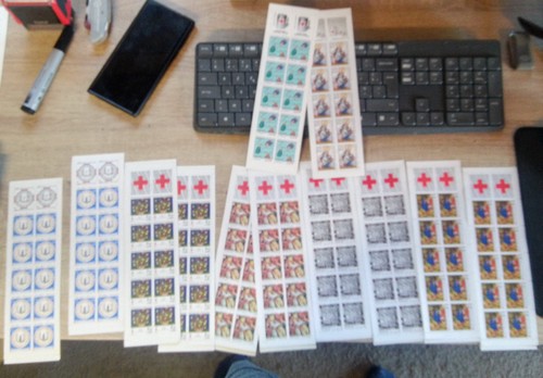 Lot carnets timbres - carnets,