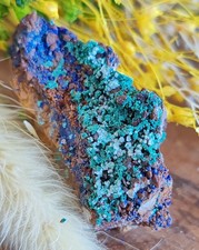 Azurite malachite brute