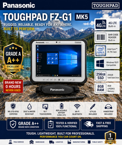 Panasonic toughpad mk5 - panasonic, fz-g1