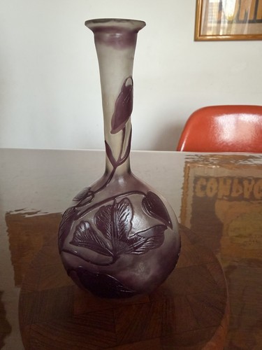 Emile gallé vase pâte - emile,