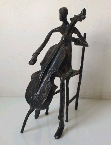 Bronze sculpture homme - bronze,