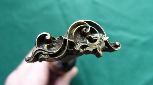 Outil ancien bronze reliure - ancien,