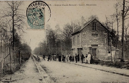 Cpa photo les coudreaux avenue - cpa,