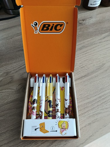 Coffret stylos bic 4 - stylos,