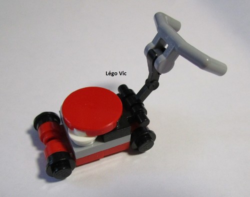 Lego tondeuse rouge - lawn, mower