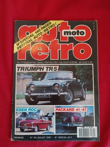 Auto retro triumph - 83, tr