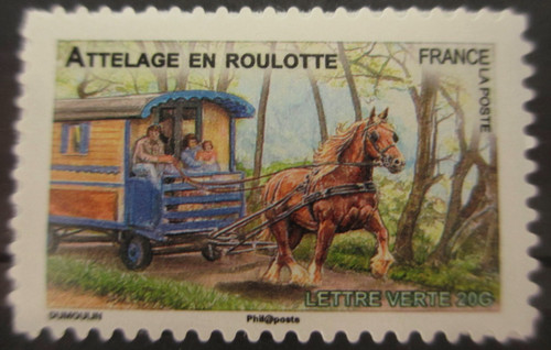 Timbre autoadhésif 820 de - n°820, (de