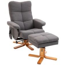 HOMCOM Fauteuil massant avec