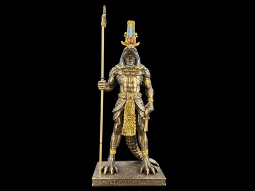 Statuette sobek crocodile - statuette,
