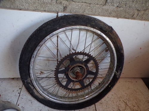 Roue jante arrière 50 51 - roue, 17"