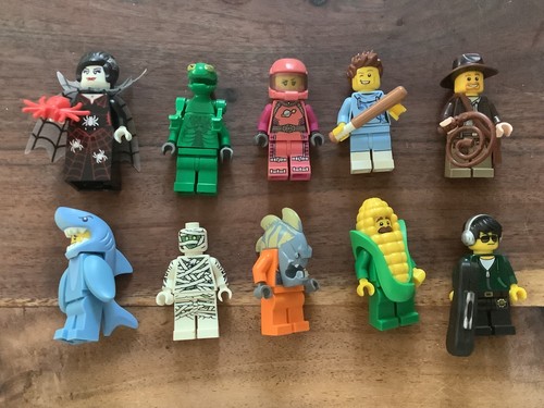 Lot personnages minifig - 10,