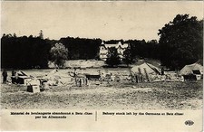 CPA MILITARY Abandoned Bakery Materials in Betz (316464)