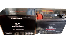 BC BATTERY GEL X MOTORCYCLE AND SCOOTER BCTX9-GEL EQUIVALENT (YUASA YTX9-BS)