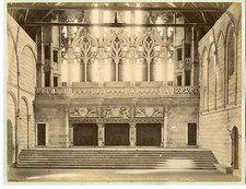ND. France, Poitiers, courthouse, fireplace of the&#039;old room of g