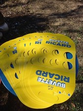 LOT DE 9 PORTE VERRES RICARD