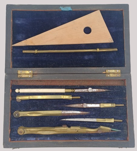 Boite compas ancienne - compas,