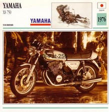 Fiche Moto : YAMAHA XS 750