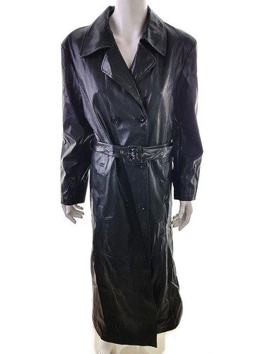 Goth manteau noir - manteau, imprimé