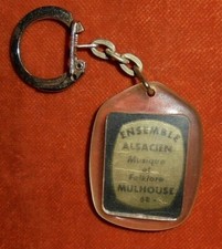 Porte-clés ACCORDINA ENSEMBLE ALSACIEN musique & folklore MULHOUSE 68 Accordéon