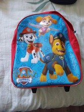 Cartable à roulettes pat patrouille enfant